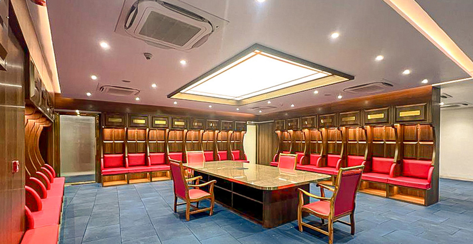 Wankhede interior