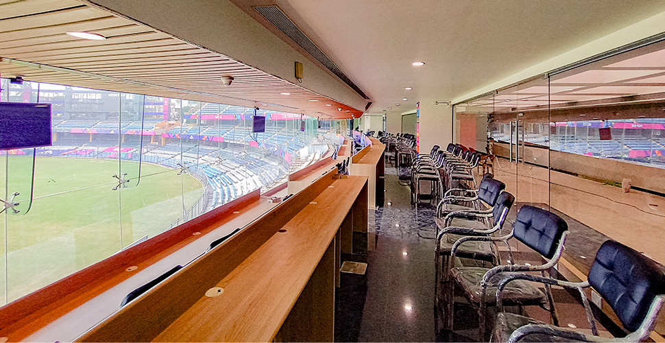Wankhede interior