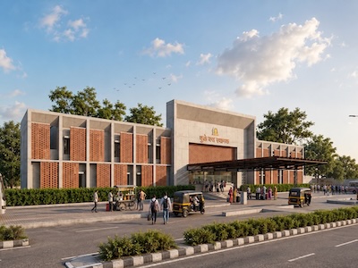 Bus Station at Dhule